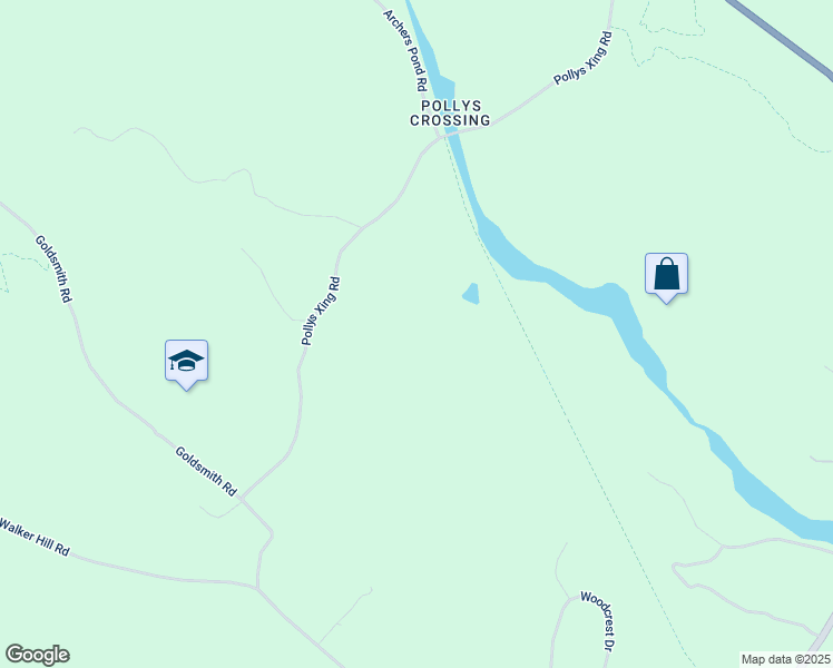 map of restaurants, bars, coffee shops, grocery stores, and more near 16 Pollys Crossing Road in Ossipee