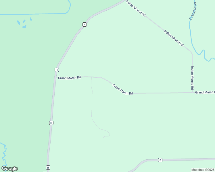 map of restaurants, bars, coffee shops, grocery stores, and more near W5653 Grand Marsh Road in Dalton