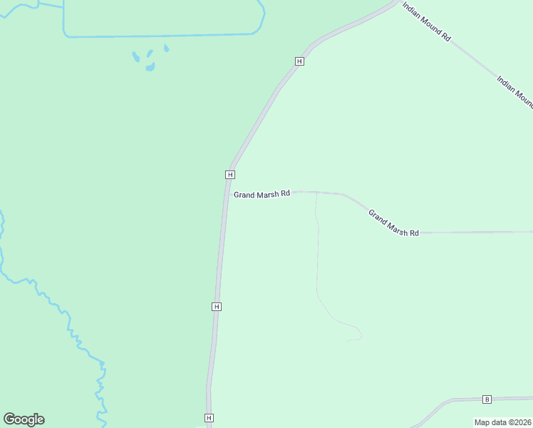 map of restaurants, bars, coffee shops, grocery stores, and more near W5747 Grand Marsh Road in Dalton