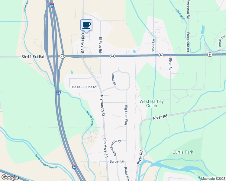 map of restaurants, bars, coffee shops, grocery stores, and more near 22769 Rosicky Way in Caldwell