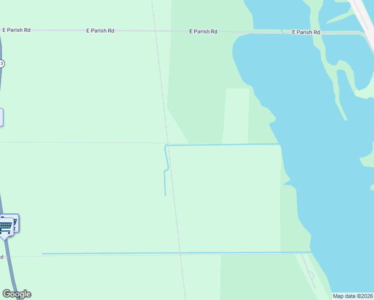 map of restaurants, bars, coffee shops, grocery stores, and more near 2418 Wetters Road in Kawkawlin