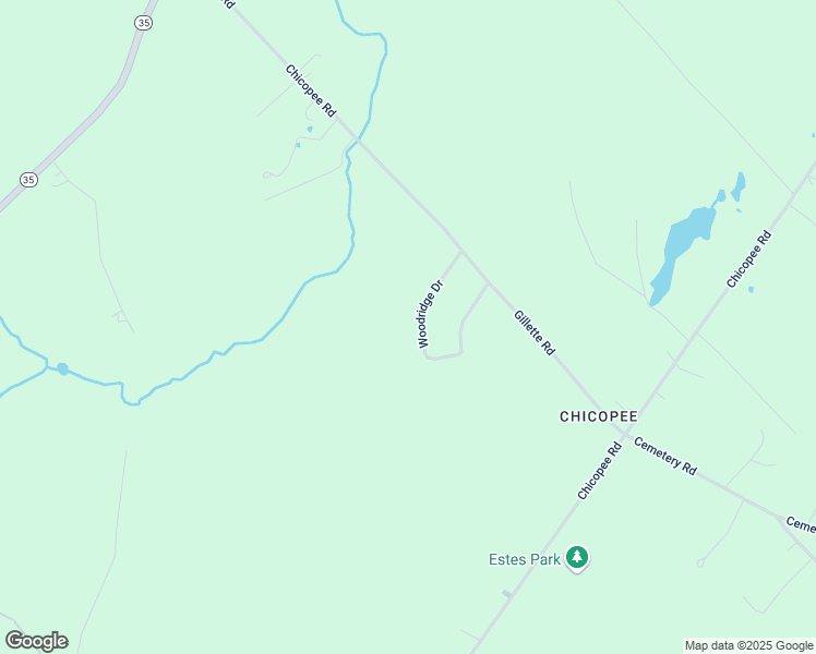 map of restaurants, bars, coffee shops, grocery stores, and more near 62 Woodridge Drive in Buxton