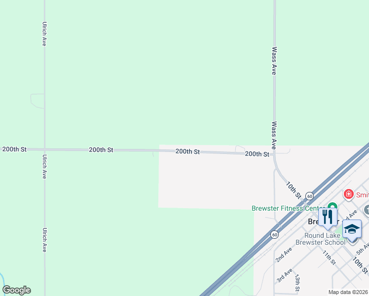 map of restaurants, bars, coffee shops, grocery stores, and more near in Brewster