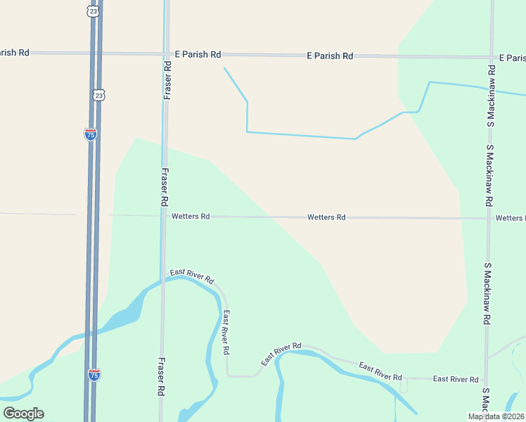 map of restaurants, bars, coffee shops, grocery stores, and more near 1161 Wetters Road in Kawkawlin