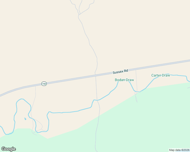 map of restaurants, bars, coffee shops, grocery stores, and more near 1321 Sussex Road in Kaycee