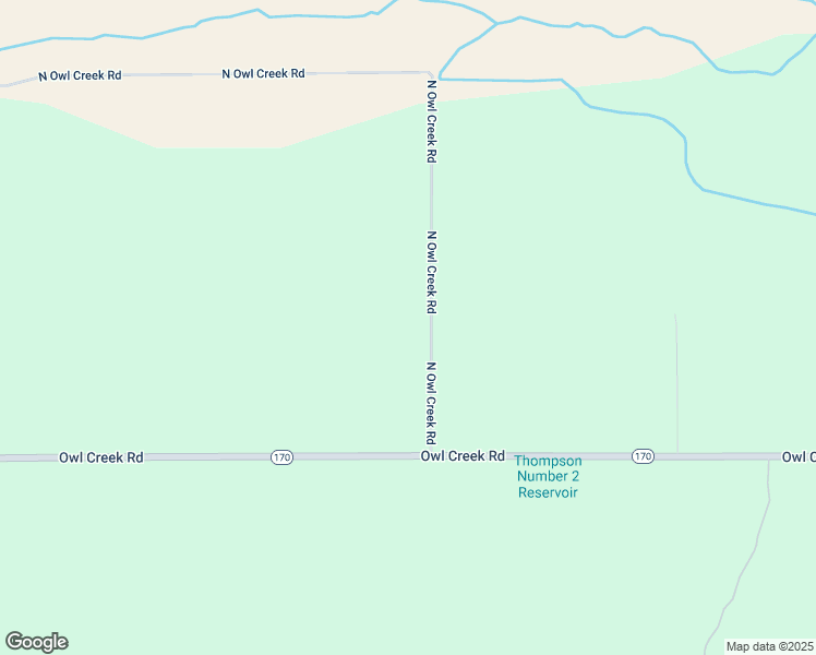 map of restaurants, bars, coffee shops, grocery stores, and more near North Owl Creek Road in Thermopolis