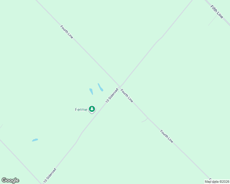 map of restaurants, bars, coffee shops, grocery stores, and more near 9098 10 Sideroad in Erin