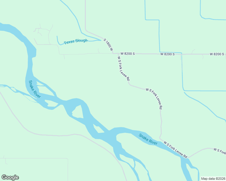 map of restaurants, bars, coffee shops, grocery stores, and more near 1741 West 8200 South in Rexburg
