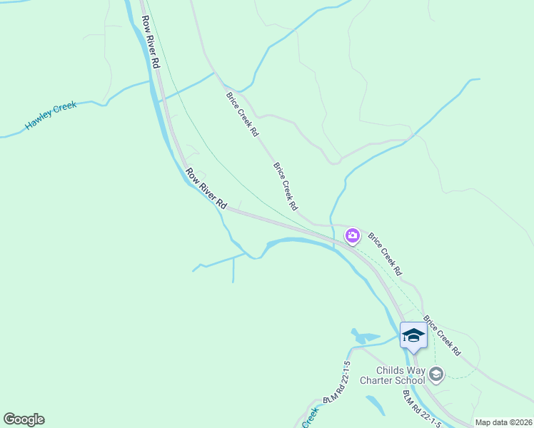 map of restaurants, bars, coffee shops, grocery stores, and more near 37721 Row River Road in Dorena