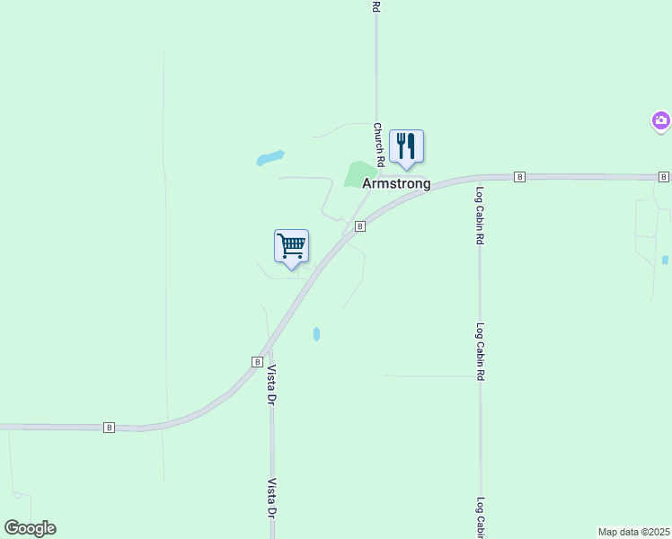 map of restaurants, bars, coffee shops, grocery stores, and more near N4584 Fuzzy Lane in Campbellsport
