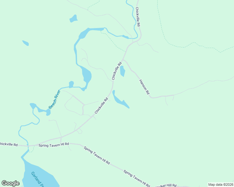 map of restaurants, bars, coffee shops, grocery stores, and more near 179 Chickville Road in Ossipee