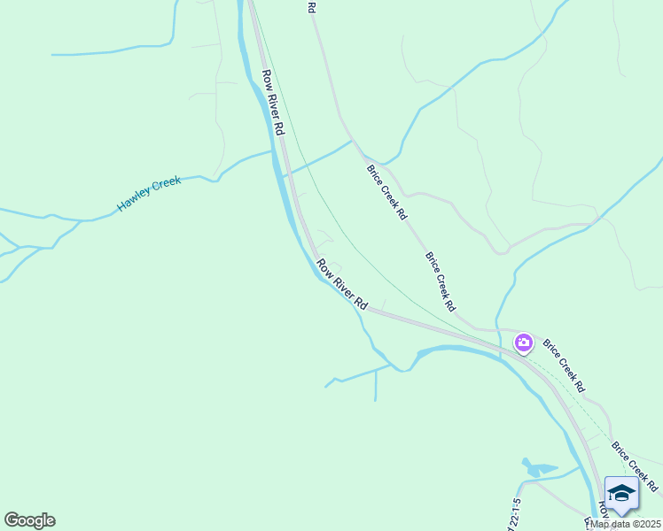 map of restaurants, bars, coffee shops, grocery stores, and more near 37635 Row River Road in Dorena