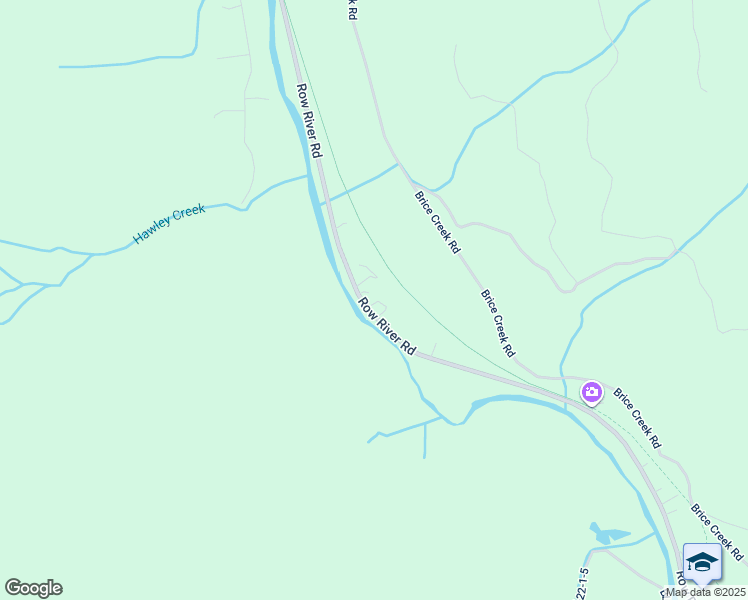 map of restaurants, bars, coffee shops, grocery stores, and more near 37635 Row River Road in Dorena
