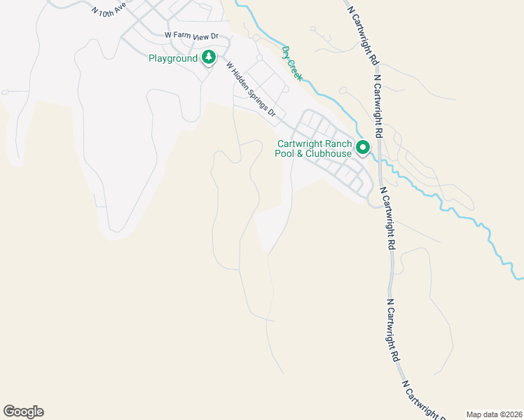 map of restaurants, bars, coffee shops, grocery stores, and more near 11399-11401 North Cartwright Road in Garden City