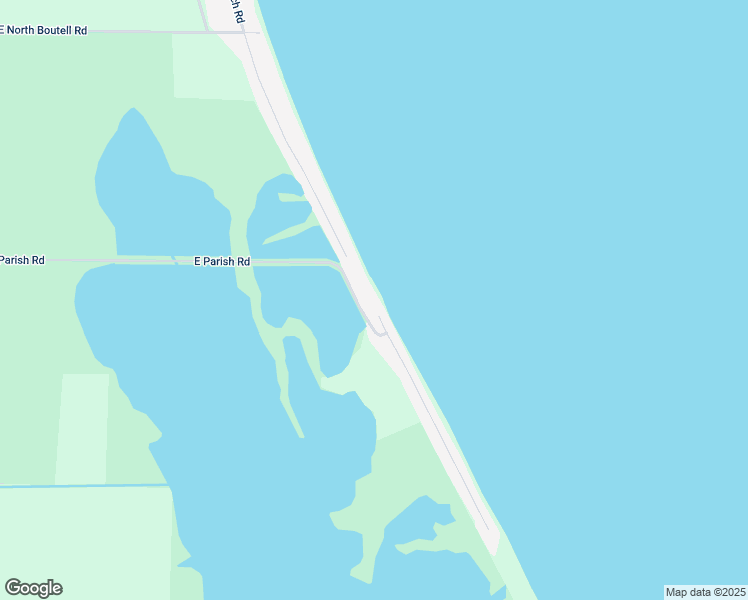 map of restaurants, bars, coffee shops, grocery stores, and more near 1045 Brissette Beach Road in Kawkawlin