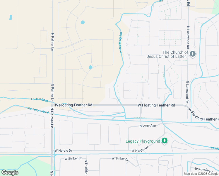 map of restaurants, bars, coffee shops, grocery stores, and more near 2011 North Luge Avenue in Eagle