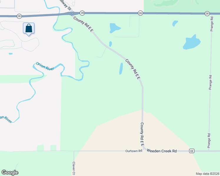 map of restaurants, bars, coffee shops, grocery stores, and more near 4136 County Road East East in Sheboygan Falls