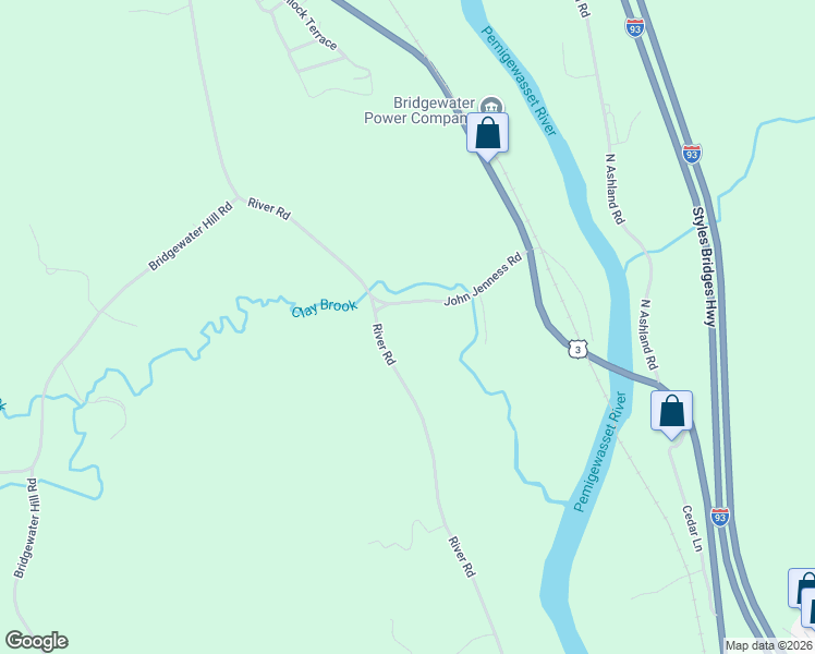map of restaurants, bars, coffee shops, grocery stores, and more near 521 River Road in Plymouth