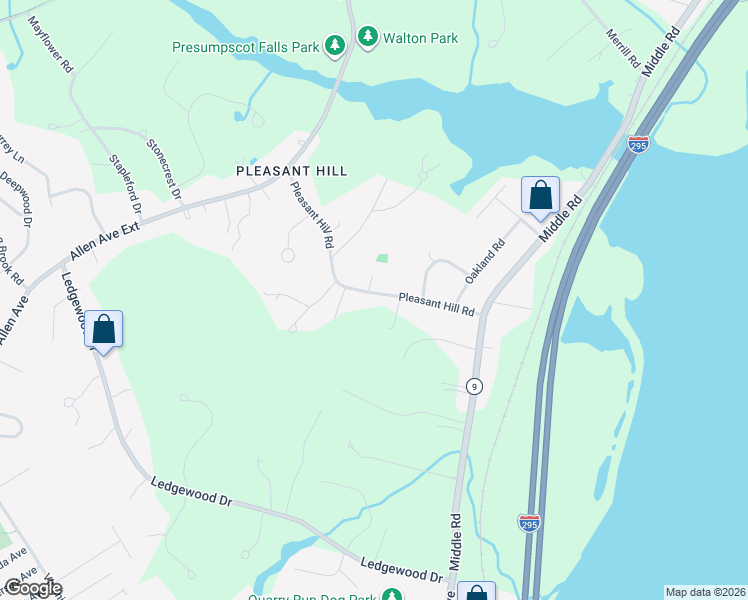 map of restaurants, bars, coffee shops, grocery stores, and more near 30 Pleasant Hill Road in Falmouth