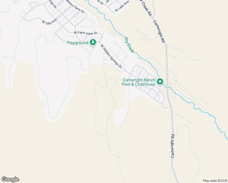 map of restaurants, bars, coffee shops, grocery stores, and more near West Hidden Springs Drive in Garden City