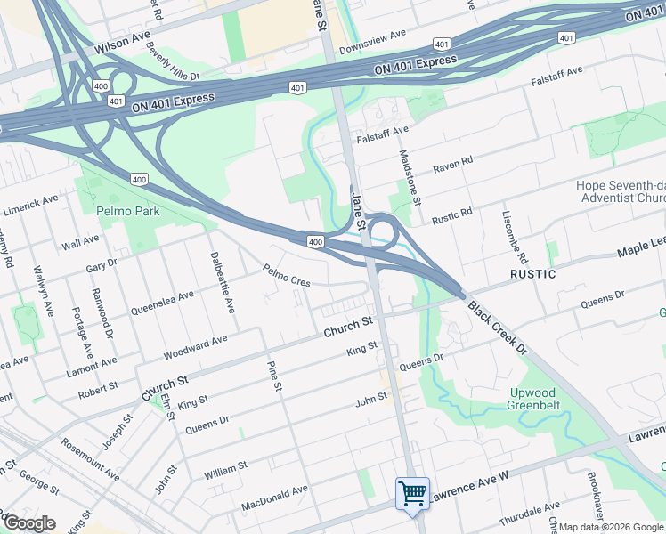 map of restaurants, bars, coffee shops, grocery stores, and more near 21 Boylen Street in Toronto