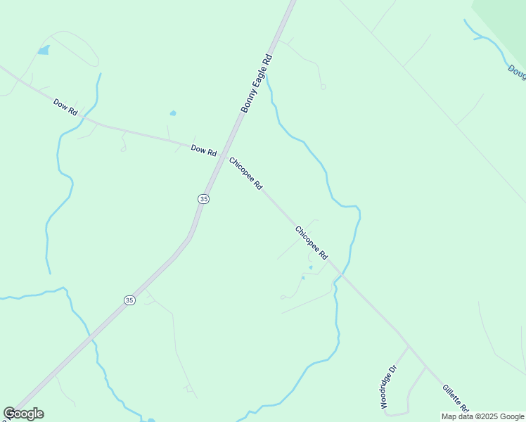 map of restaurants, bars, coffee shops, grocery stores, and more near 61 Chicopee Road in Standish
