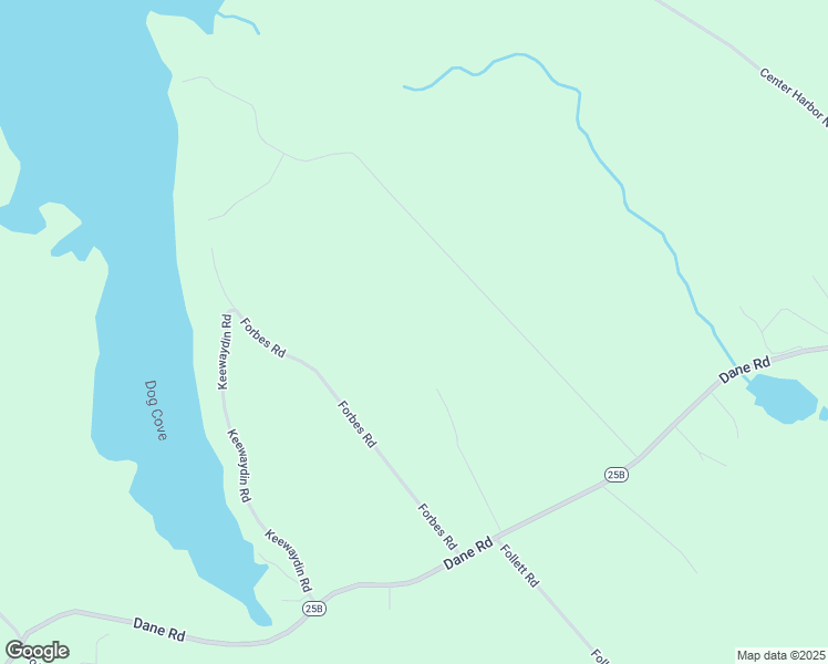 map of restaurants, bars, coffee shops, grocery stores, and more near 215 Newman Road in Center Harbor