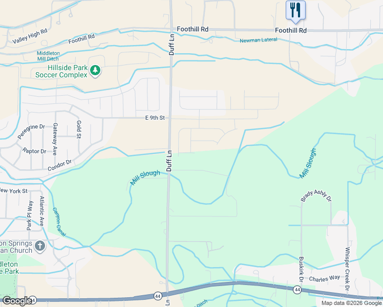 map of restaurants, bars, coffee shops, grocery stores, and more near in Middleton