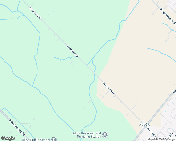 map of restaurants, bars, coffee shops, grocery stores, and more near 12386 Creditview Road in Regional Municipality of Peel