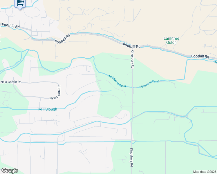 map of restaurants, bars, coffee shops, grocery stores, and more near 8173 Goldstream Court in Middleton
