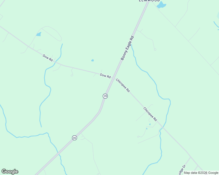 map of restaurants, bars, coffee shops, grocery stores, and more near 90 Bonny Eagle Road in Standish