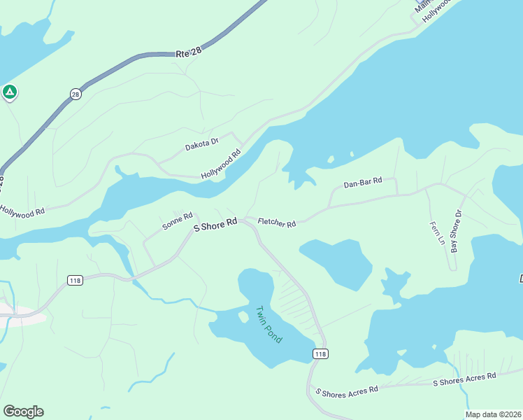 map of restaurants, bars, coffee shops, grocery stores, and more near 109 Fletcher Road in Old Forge