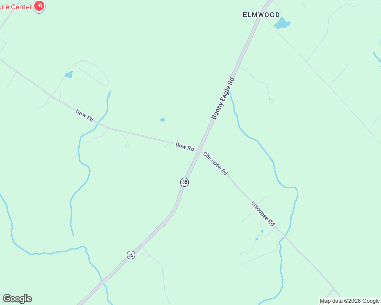 map of restaurants, bars, coffee shops, grocery stores, and more near 90 Bonny Eagle Road in Standish