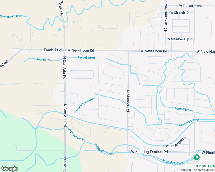 map of restaurants, bars, coffee shops, grocery stores, and more near 12304 West Rice Road in Star