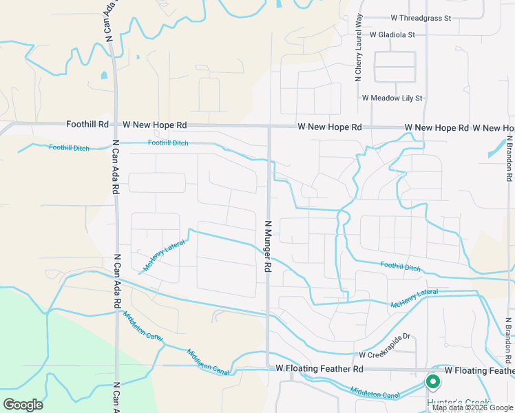 map of restaurants, bars, coffee shops, grocery stores, and more near 2426 North Munger Road in Star