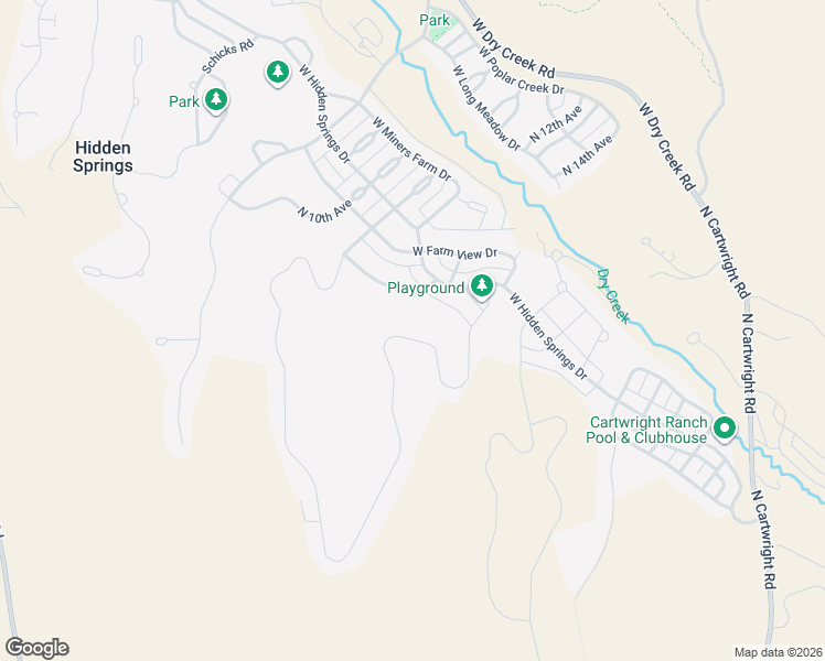 map of restaurants, bars, coffee shops, grocery stores, and more near 4683 West Barnview Drive in Boise