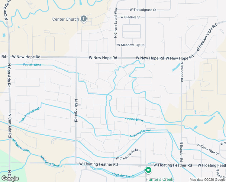 map of restaurants, bars, coffee shops, grocery stores, and more near 11601 West New Hope Road in Star