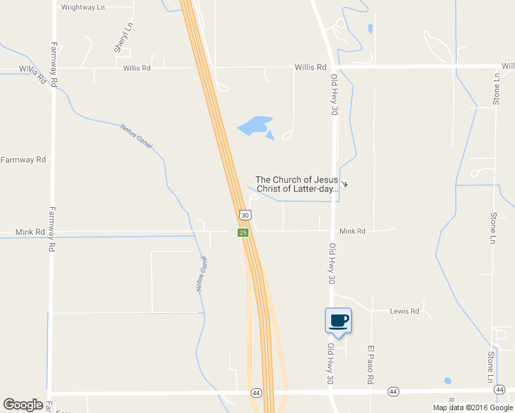 map of restaurants, bars, coffee shops, grocery stores, and more near 15362 Mink Road in Caldwell