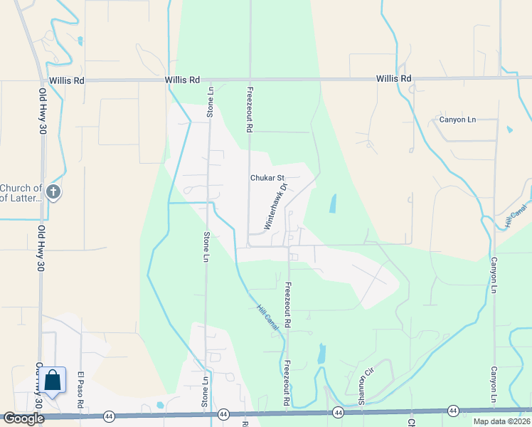 map of restaurants, bars, coffee shops, grocery stores, and more near 23797 Winterhawk Drive in Caldwell