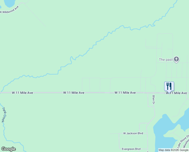 map of restaurants, bars, coffee shops, grocery stores, and more near 3317 Pinewood Boulevard in Bitely