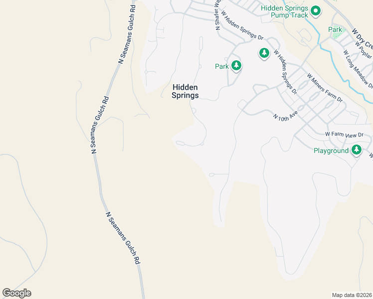 map of restaurants, bars, coffee shops, grocery stores, and more near 12267 North Upper Ridge Place in Boise