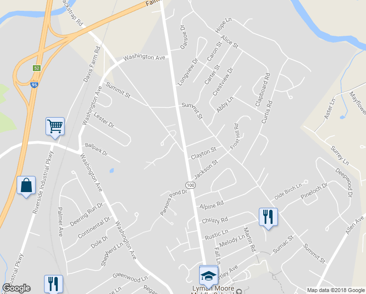 map of restaurants, bars, coffee shops, grocery stores, and more near 510 Auburn Street in Portland