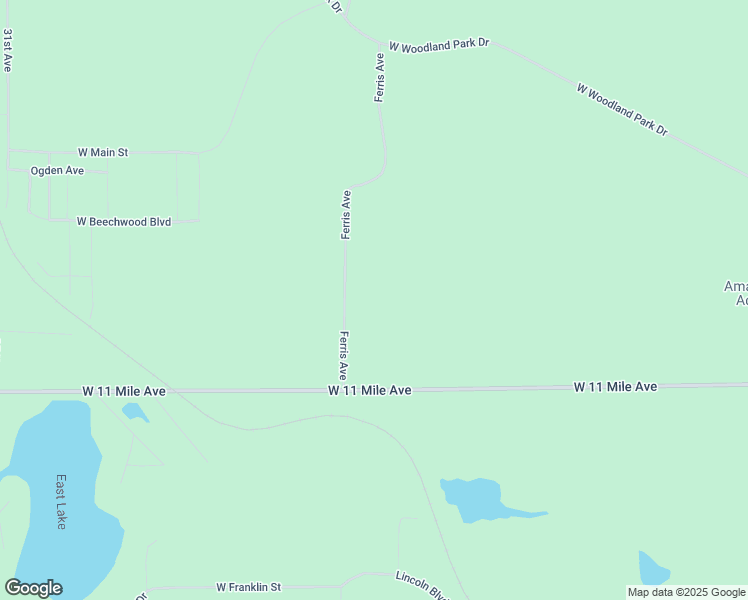 8954 Ferris Avenue, Bitely MI Walk Score