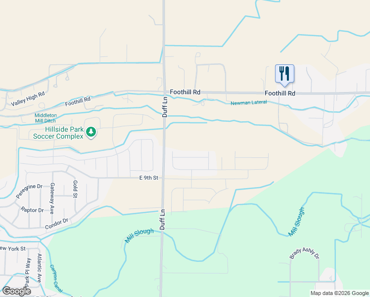 map of restaurants, bars, coffee shops, grocery stores, and more near 1632 Cork Street in Middleton