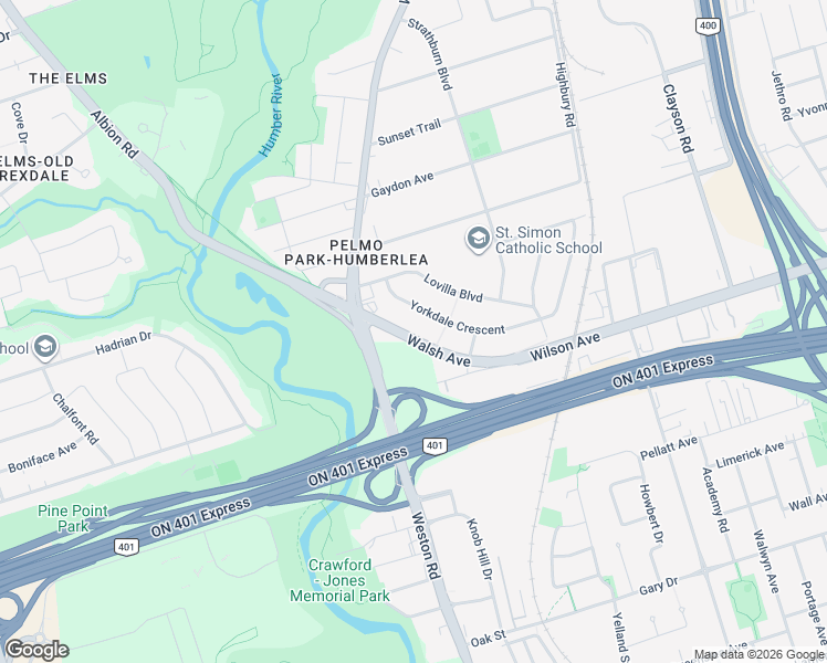 map of restaurants, bars, coffee shops, grocery stores, and more near in Toronto