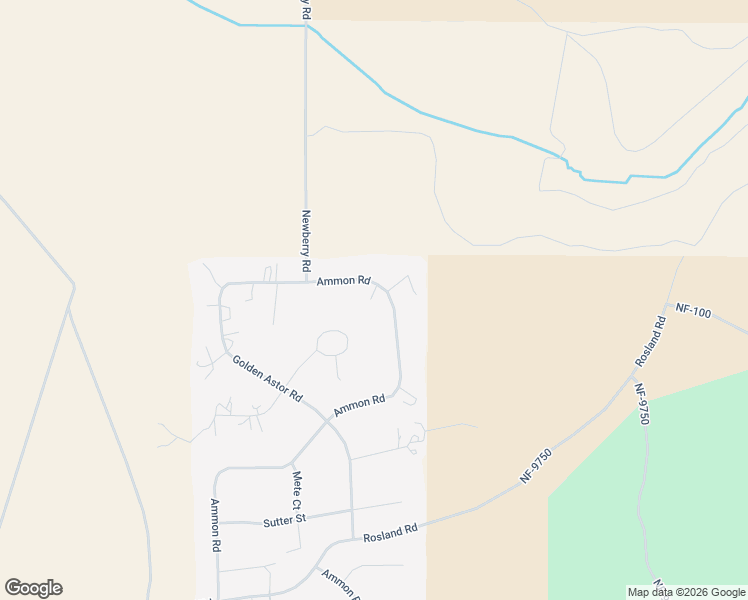 map of restaurants, bars, coffee shops, grocery stores, and more near 52729 Ammon Road in La Pine