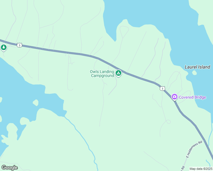 map of restaurants, bars, coffee shops, grocery stores, and more near 39 Butternut Lane in Holderness