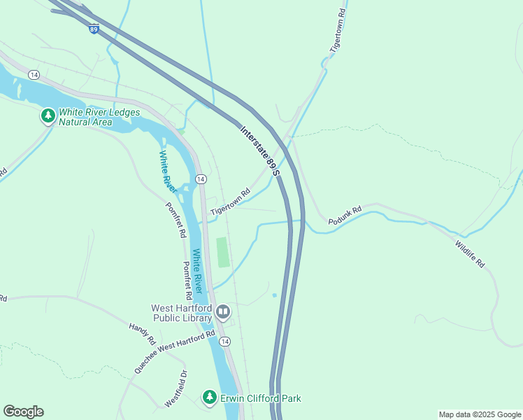 map of restaurants, bars, coffee shops, grocery stores, and more near Stetson Road in Hartford