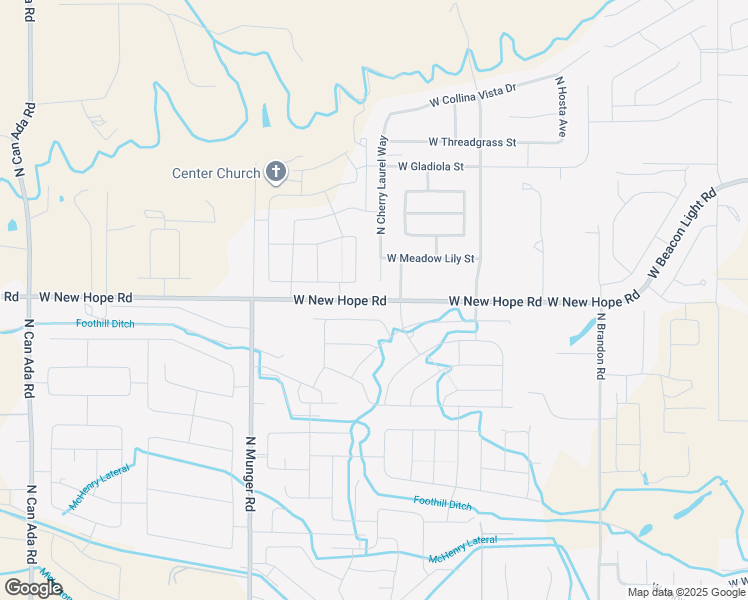 map of restaurants, bars, coffee shops, grocery stores, and more near 11650 W New Hope Rd in Star