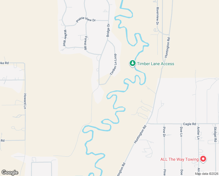 map of restaurants, bars, coffee shops, grocery stores, and more near 52812 Timber Lane Loop in La Pine